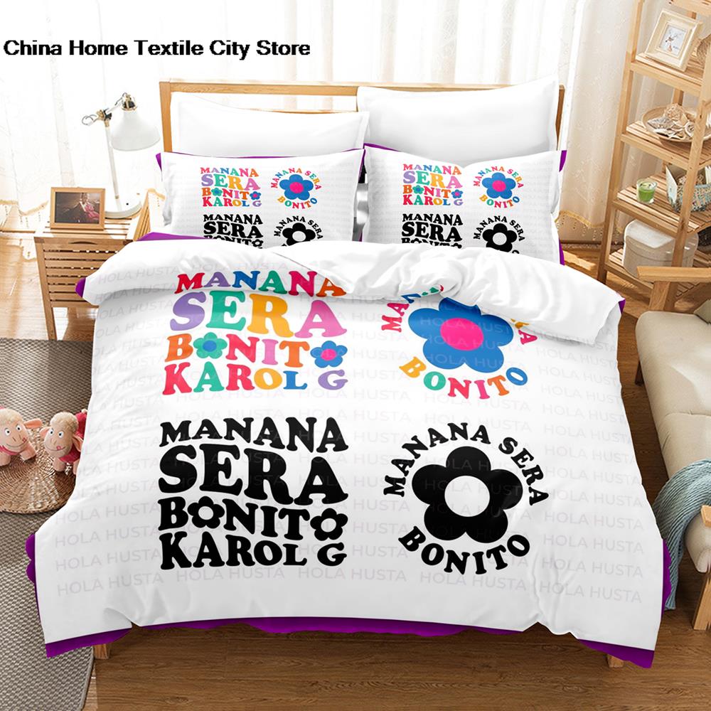 

Comforter Karol G Mermaid Manana Sera Bonito Svg Bedding Set Single Double King Bed Set Children S Bedroom Manana Sera Bonito 21 Comforter (quilt)-EU Single(135*200cm)3pcs