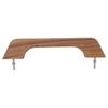Teak Handrail 12 Inch Single Loop Handle Ergonomic Weather Resistant Wood Marine RV Boating Armrest Accessories