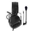 5th Gen Chip Tactical Headset HD-09 Over-Ear Pickup Noise Cancelling Headphones ABS+Sound Insulation Cotton Outdoor Shooting Hunting Military