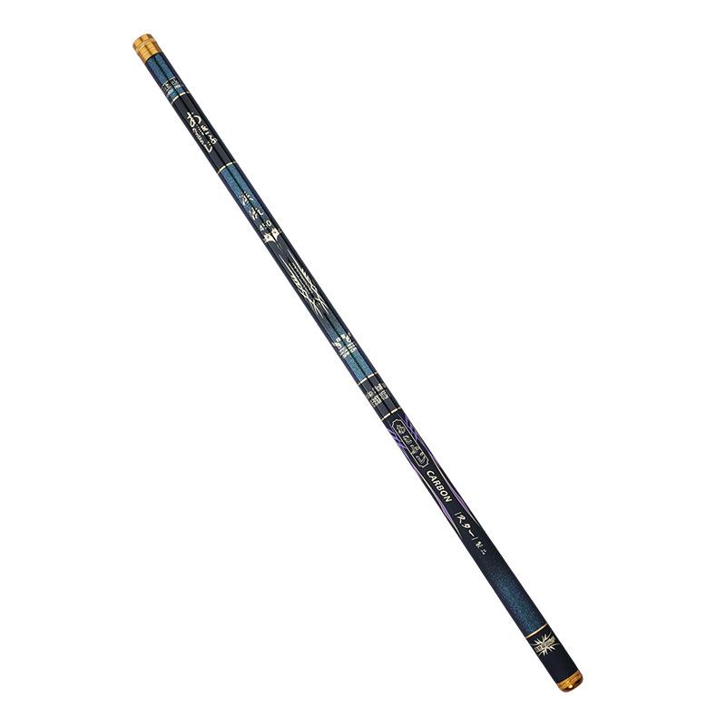 Stream Carbon Fiber Retractable Fishing Rod, 55-69cm Short Section for Leisure Fishing