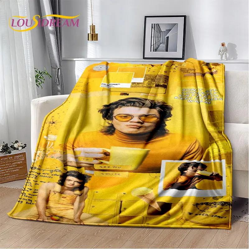 Joe Keery Steve Harrington Soft Plush Blanket,Flannel Blanket Throw Blanket for Living Room Bedroom Bed Sofa Picnic Cover Kids