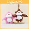 Cute King Kong Keychain Cartoon Stuffed Monkey Plush Toy Perfect Doll Keyring