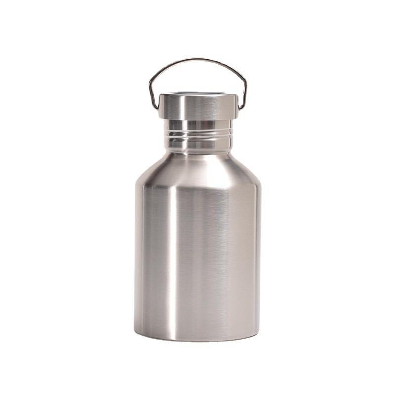 2000ML Large Capacity Sports Water Bottle Single Wall Stainless Steel Kettle Travel Outdoor Portable Flasks Cycling Drinkware 2000ML