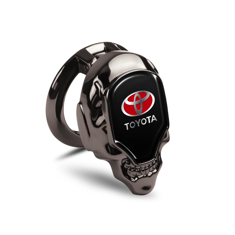 Engine Ignition Start Stop Push Button Switch Cover Trim 3D Sticker For Toyota GR Sport Gazoo Racing Yaris 86 Corolla Hilux C-HR