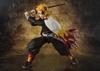 TAMASHII NATIONS Demon Kimetsu No Yaiba Rengoku Approximately PVC ABS Painted Action Figure S.H.Figuarts Slayer Kyojuro, 150mm, &