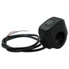 12V Button Connector Switch Universal Motorcycle Handlebar Switch Button For Electric Star Pressure Waterproof Control Switch