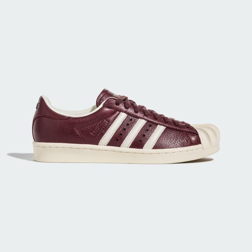 JS1908 THUG CLUB A adidas Originals Superstar Vintage College Burgundy (Men's)