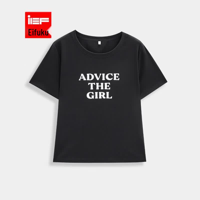 IEF Women s Plus Size Letter Print T-Shirt M