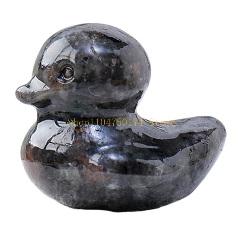 Aventurine Ducks Statues, Miniature Crystal Sculptures for Home Decoration and Duck Collectors top sale