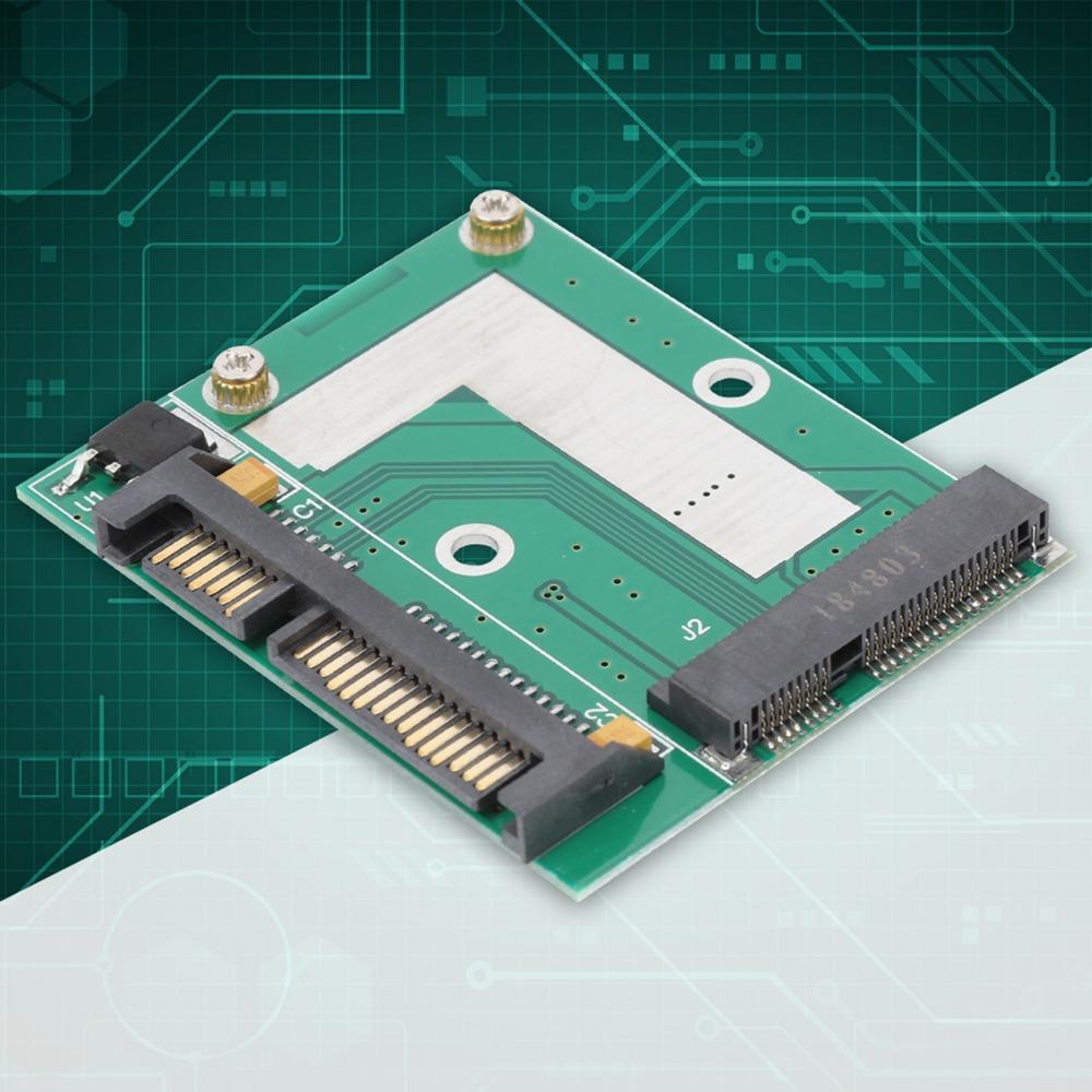 2,5 Zoll mSATA zu SATA3.0 Adapterkarte Plug-and-Play Riser-Karte Schnittstellenkonvertierung