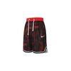 Nike Dri-FIT DNA Feather Print Drawstring Straight Loose Shorts Men Bottoms University-Red White AR1322-657