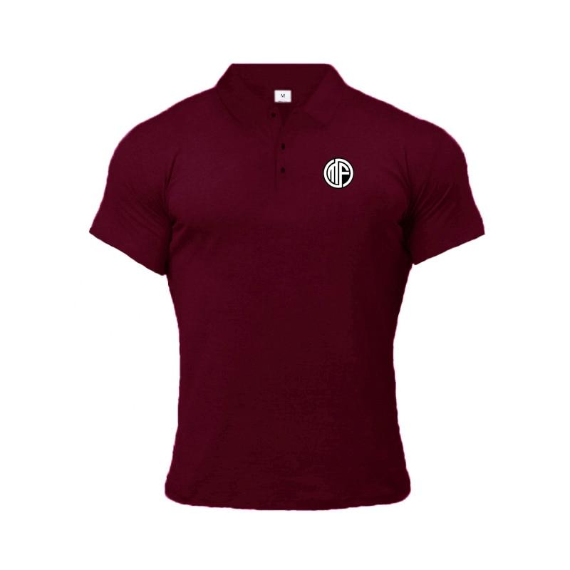 Muscleguys Sommer Ny Revers Kort Erm Herre Business Pustende Kul Poloskjorte