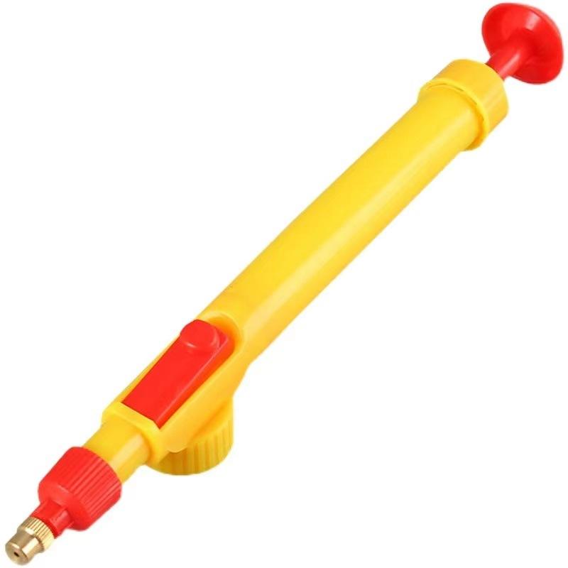 

Повітряний насос високого тиску Ручний розпилювач Регульована пляшка для напоїв Розпилювальна головка Насадка Інструмент для поливу саду Розпилювач Сільськогосподарські інструменти жовтий