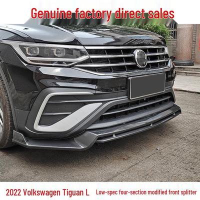 Compatible with the 2022 Volkswagen Tiguan L Base Model, This Kit Features a Front Splitter, Lip Spoiler, Rear Wing, and Corner Protectors.