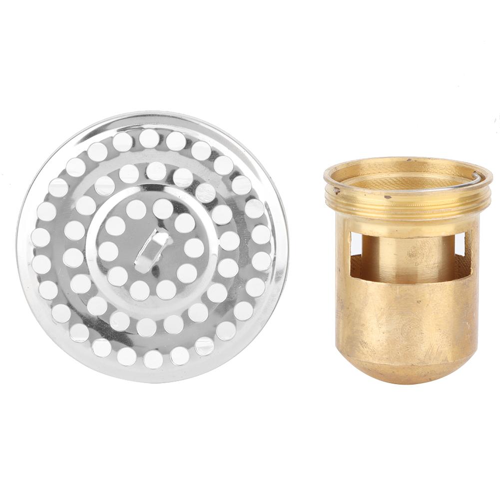 Bathroom Stainless Steel Floor Drain Shower Drainer Anti Clogging and Odor Floor Strainer