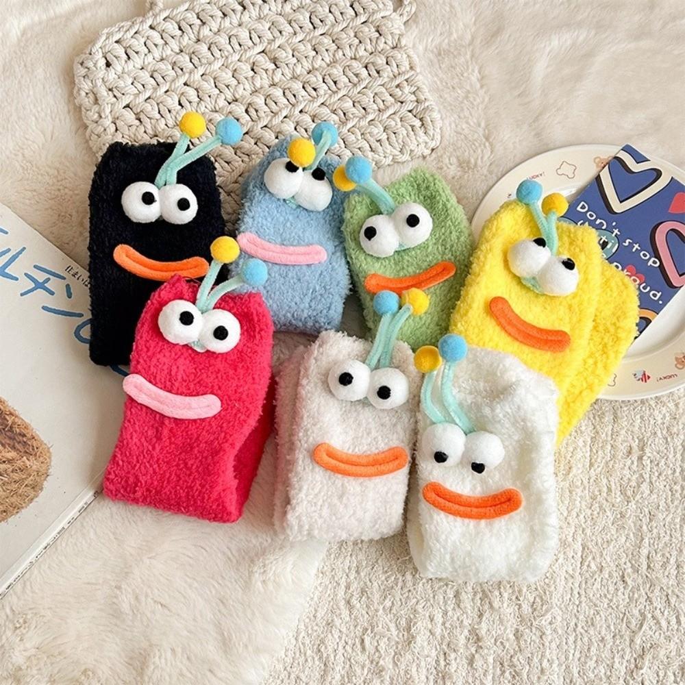 Warm Floor Fuzzy Socks Velvet Plush Socks Creative Funny Socks Couple