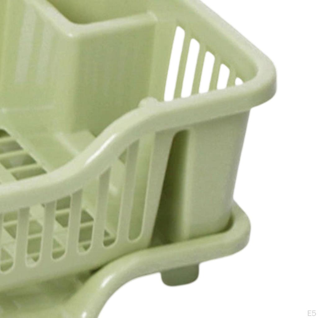 Geschirrtrockner und Drainaboard mit Ablauffach Küchenutensilien Abtropffläche Organizer für