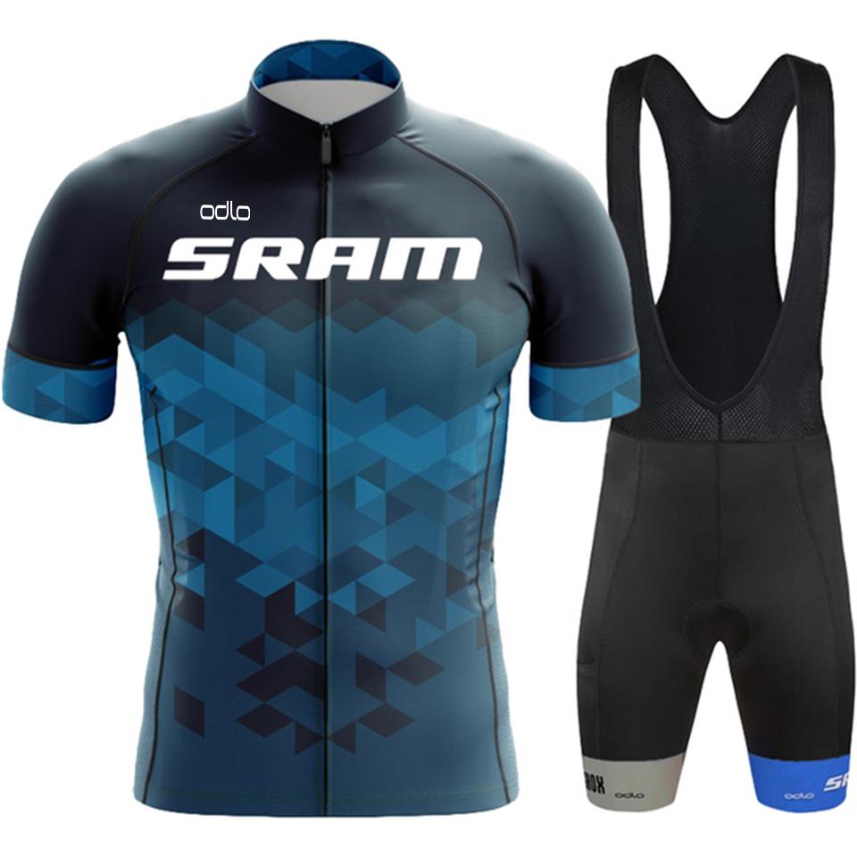 2026 SRAM Cyklistický dres Sada Letní cyklistické oblečení MTB oblečení na kolo Uniforma Maillot Ropa Ciclismo Pánský cyklistický oblek na kolo