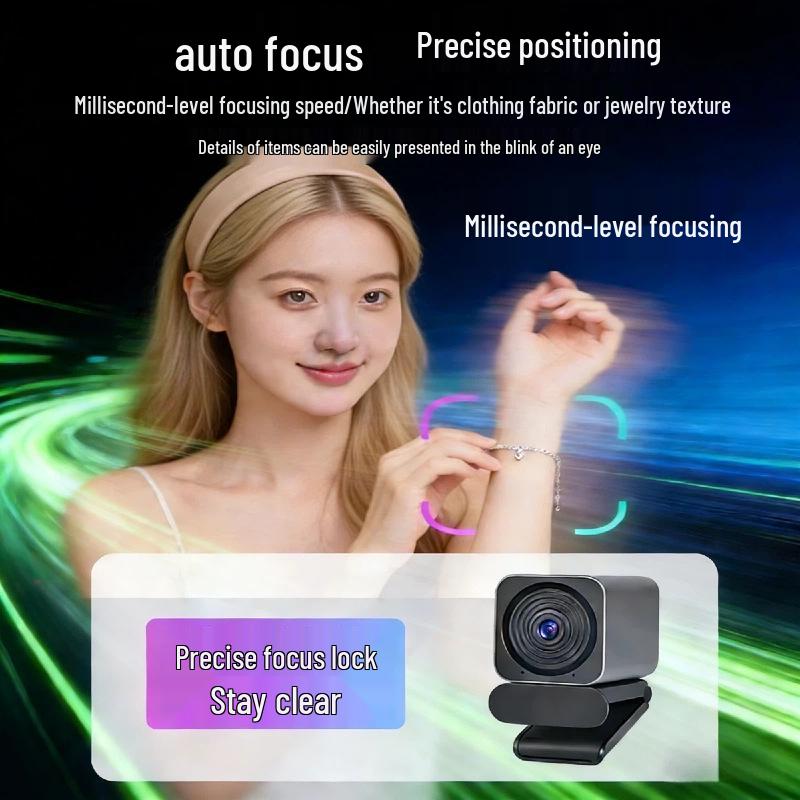 AI MEGA 4K Ultra HD Professional Live Streaming Camera with Remote Control