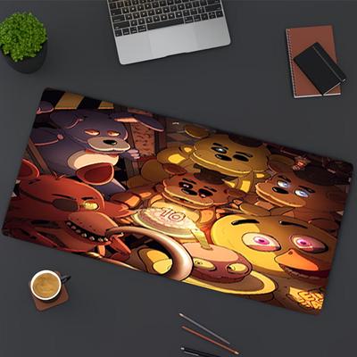 Podkładka pod mysz z nadrukiem Five Nights at Freddy's, do klawiatury, laptopa, PC, do biura, domu, dekoracja biurka, idealny prezent urodzinowy dla graczy