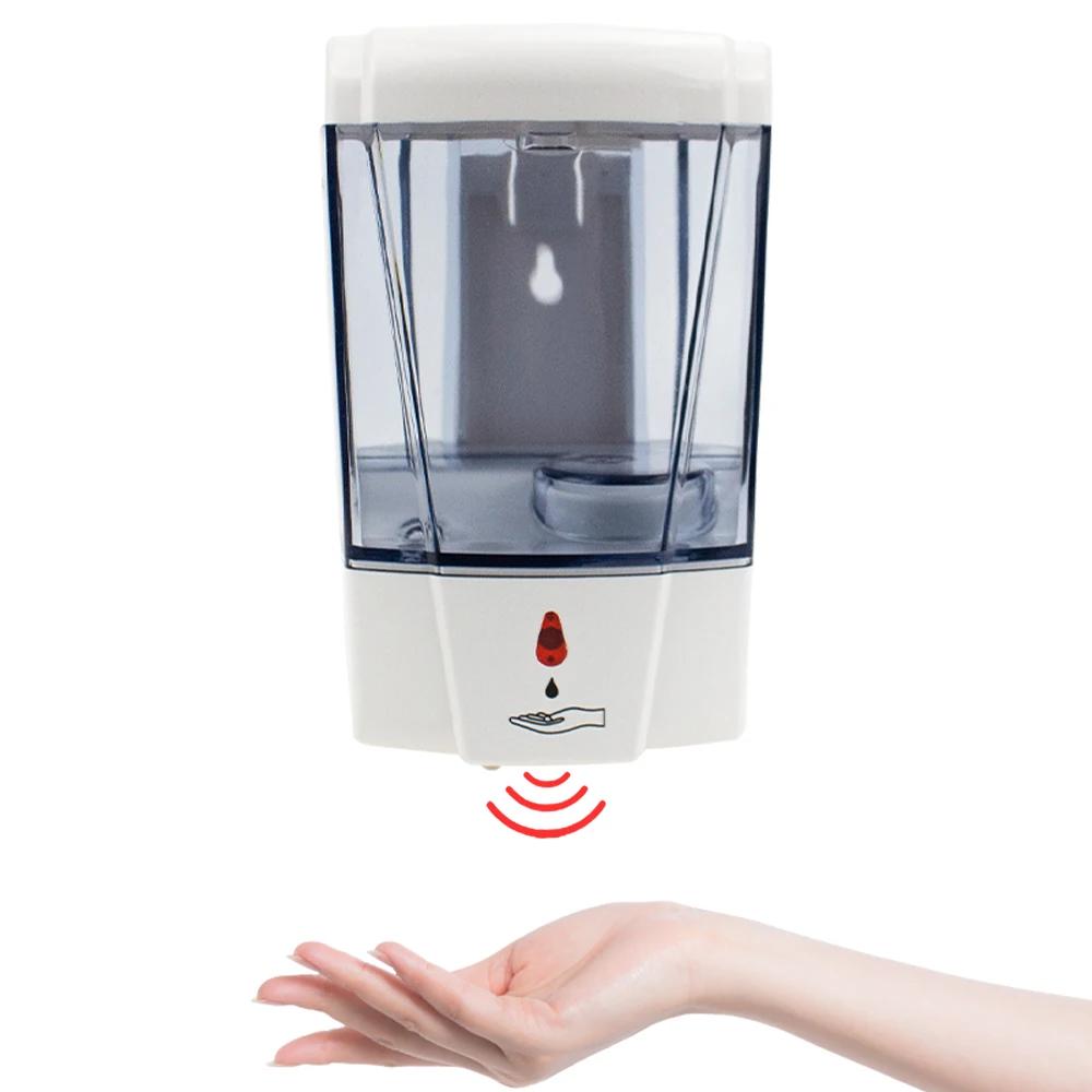 Automatic Induction Soap Dispenser Washing Mobile Phone Disinfection Without Contact Electric Foam Soap Feeder Wall-mounted 700m