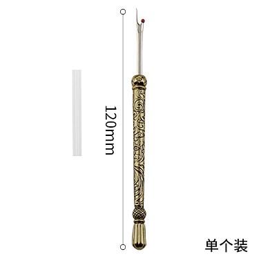 Round Stainless Steel Handle Thread Cutter Seam Ripper Stitch Unpicker Sewing Tool DIY Cross Stitch Sewing Thread Remover