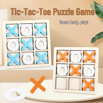 Çocuklar için Tic-Tac-Toe Eğitici Oyuncak: Eğlenceli İki Kişilik Ebeveyn-Çocuk Etkileşimli Oyunu ile Mantıksal Düşünmeyi, Odaklanmayı ve Zekayı Geliştirir