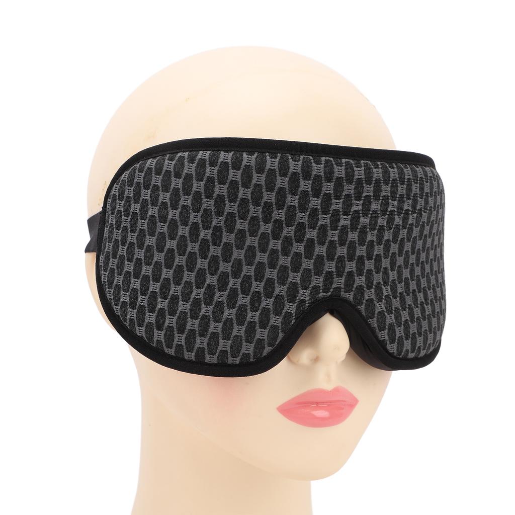 Contoured Sleep Eye Patch Light Blocking 3D Eyeshade Soft Breathable Eye Shade Cover for Meditation
