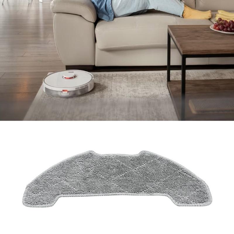 Convenient Mop Cloths Sweeping Robot Mop Cloth Sweeping Robot Replacement Part Microfiber Texture Mopping Cloths