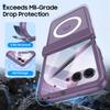 For Motorola Razr Ultra 2025 / Razr Ultra 2026 Magnetic Power,Slim Design,Screen Protector,Hinge Protection,Matte Shockproof Phone Case-Purple