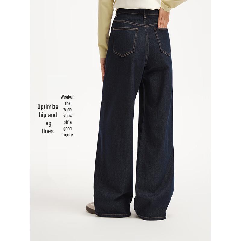 Hotwind Women's Loose Straight Denim Jeans