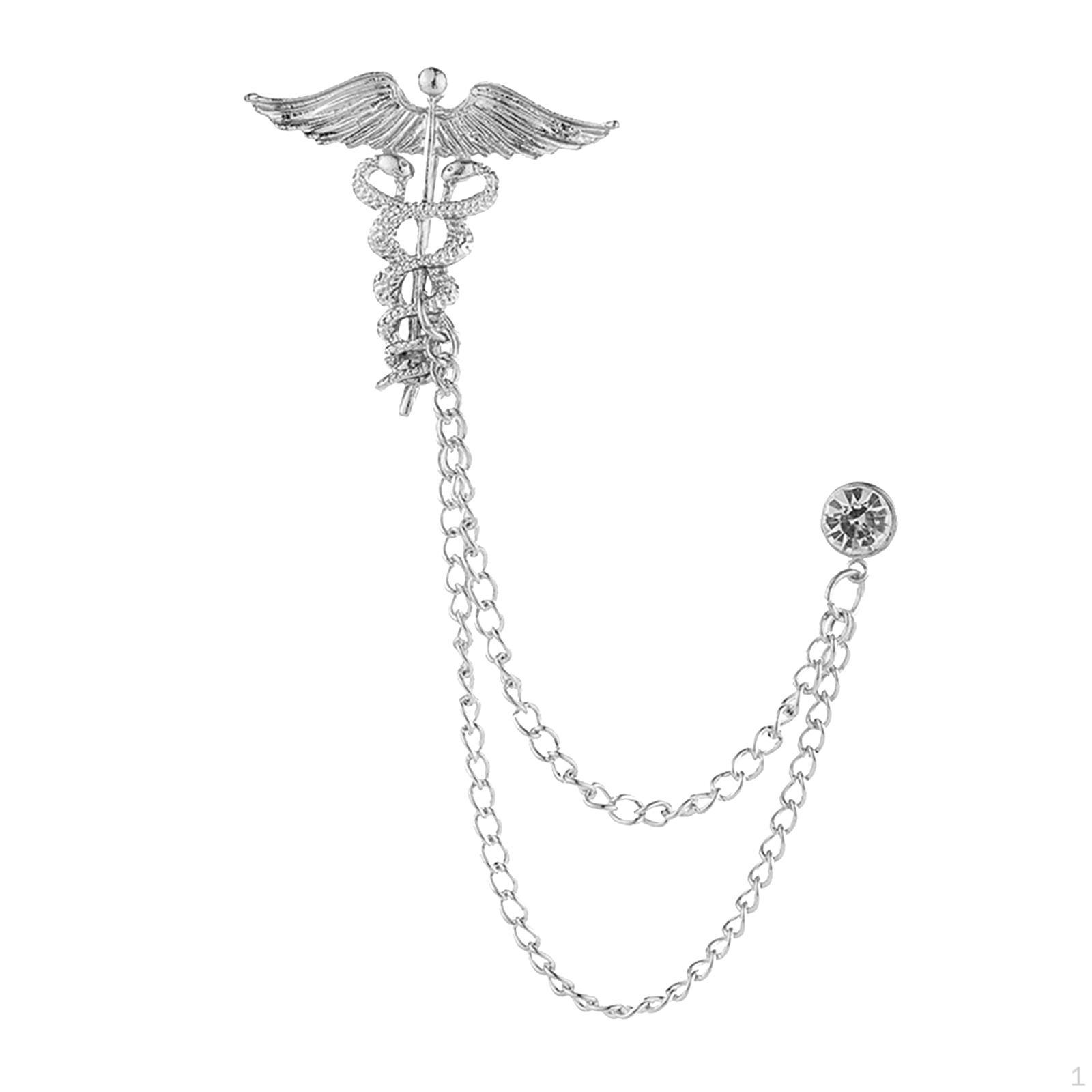 

Wing Brooch for Men s Fashion Argent