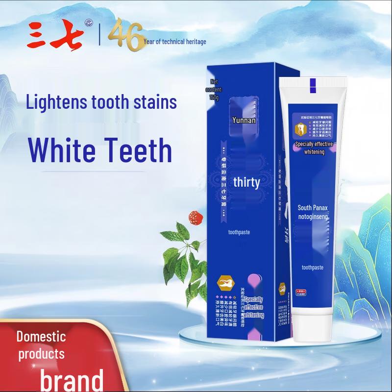 Sanqi Whitening & Fresh Breath Toothpaste