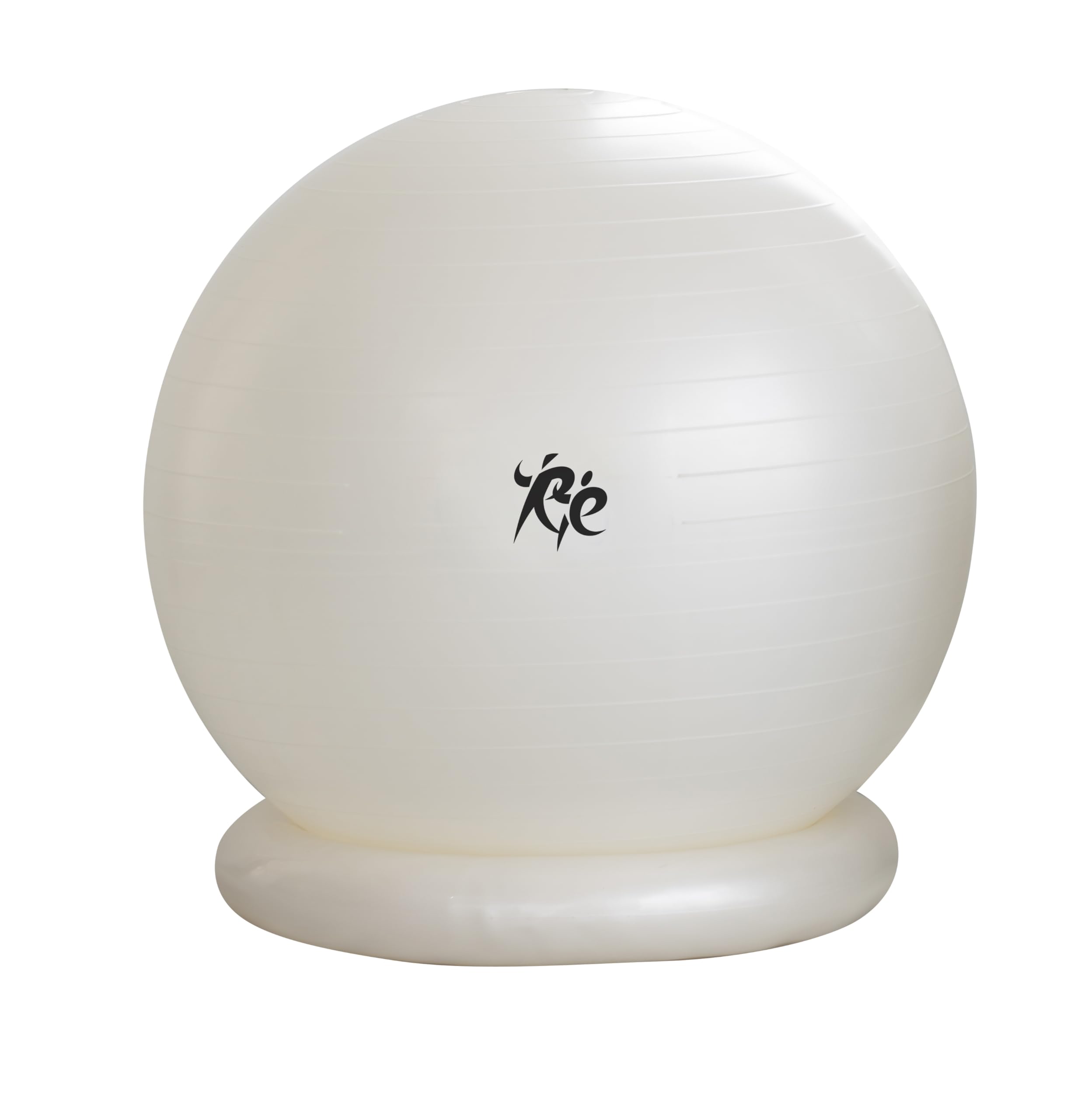 

RE Balance Ball, 55cm, Suitable for Heights 150-170cm, 300kg Capacity (Includes Fixed Ring and Pump), Core Exercise, Chair Alternative, 1-Year Warrant