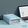 Desktop Organizer Plastic Storage Box With Drawers For Office And Makeup Supplies
