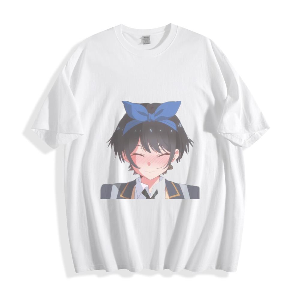 Rent-a-Girlfriend Sarashina Ruka T-Shirt - Cute Anime Blush Design Unisex Tee