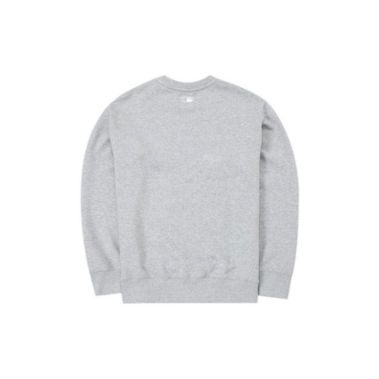 MLB Boston Red Sox Solid Logo Printed Sports Crewneck Sweatshirt Unisex sweatshirt Gray 3AMTB0131-43MGS