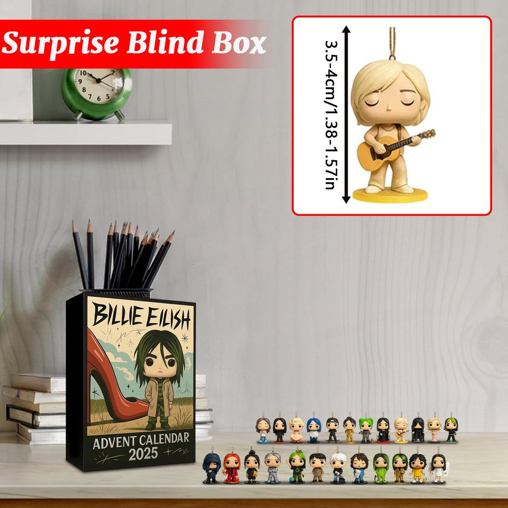 Countdown Calendar Includes 24 Gifts, Countdown Calendar, And Surprise Toys