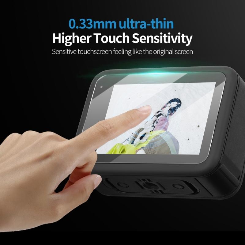Clear Tempered Glass Film for 13 Black, Scratch Resistant, Easy Touches Control, 0.33mm Thin