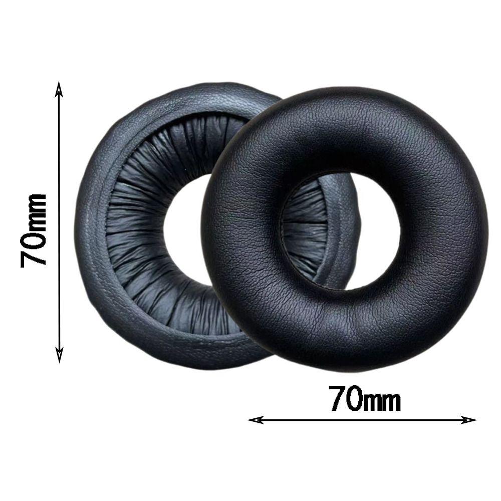 Professional Leather Ear Pads Noise-Cancelling Replacement Earbuds Cover Soft Ear Cushion Headphones Accessories