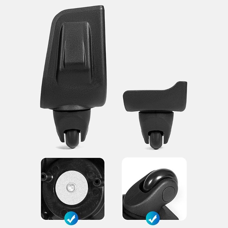 Luggage Replacement Wheels 4Pcs Suitcase Replacement Wheels Wear Resistant Luggage Wheels for Most Suitcase Repair