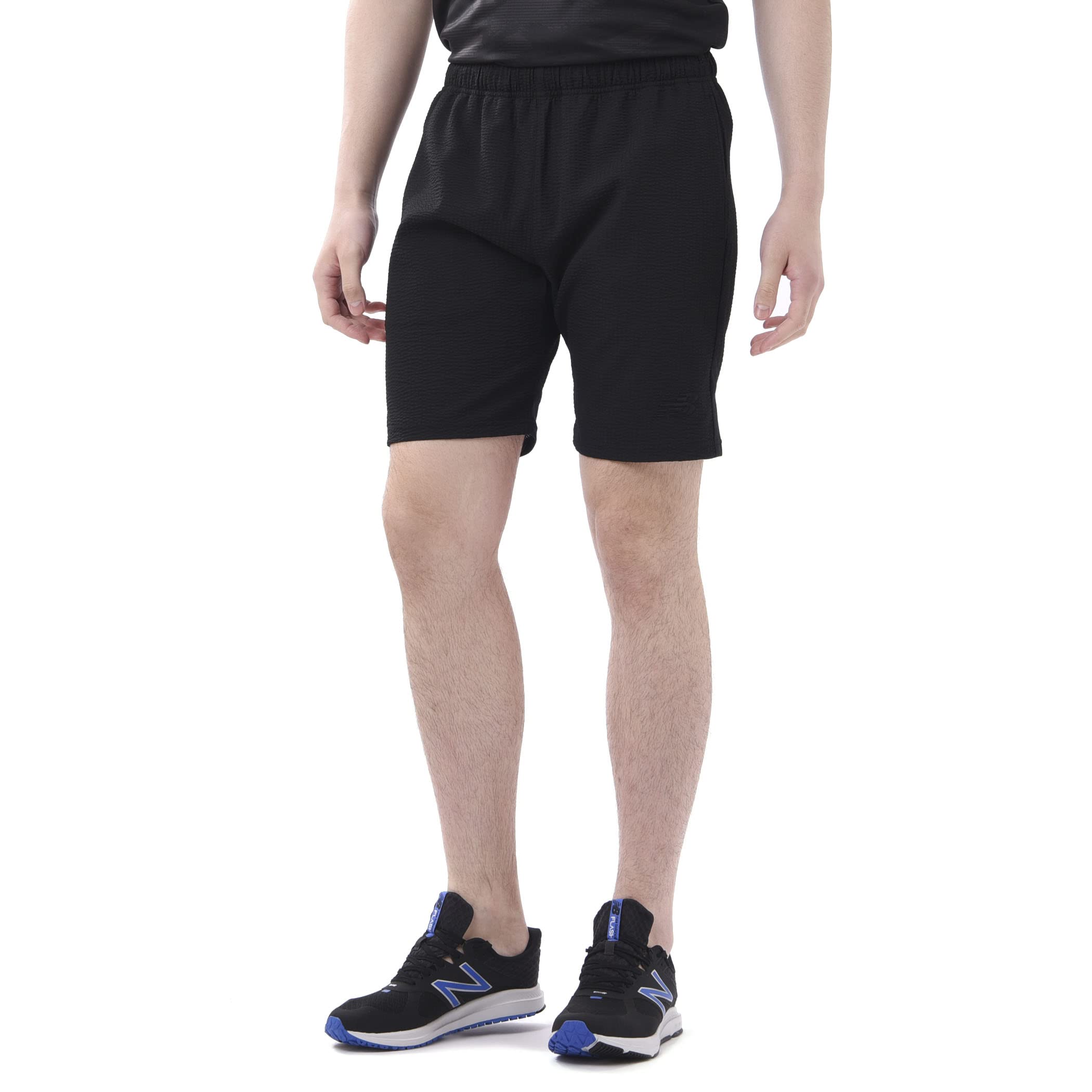 

Повсякденні шорти Шорти з сірсакера JMSF2309 Футбол Чорний S [New Balance] (БК)