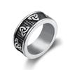 Classic Accessories Vintage Domineering Viking Celtic Stainless Steel Ring Men's Accessories Ring