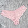 Women's Briefs Seamless Feather Lace Underpants Comfortable Panties Underwear Flower Edge Bikini Underwear