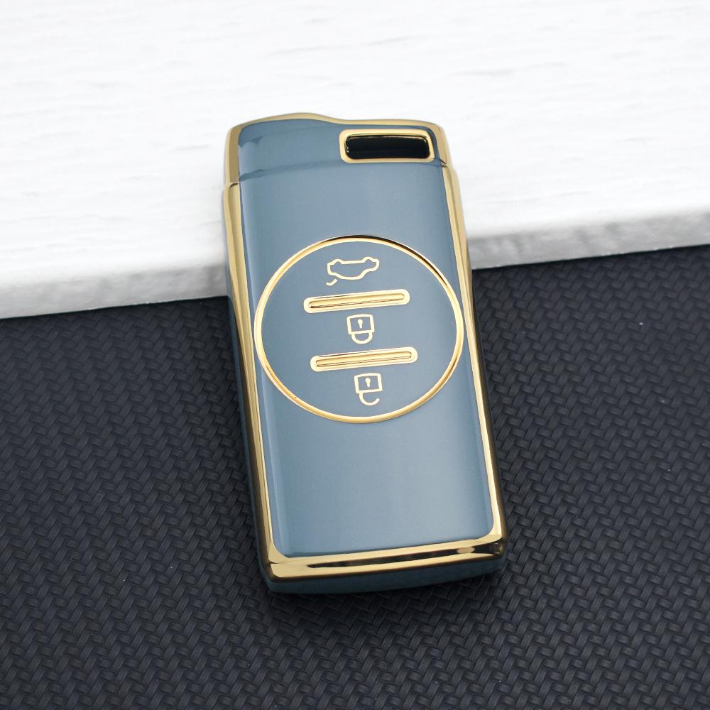 TPU Car Key Fob Case For Chery Tiggo 7 Pro 8 Pro Exeed Tiggo 2 3x Arrizo 5 Pro Gx 5x EQ7 Key Cover Chain Key Holder Accessories