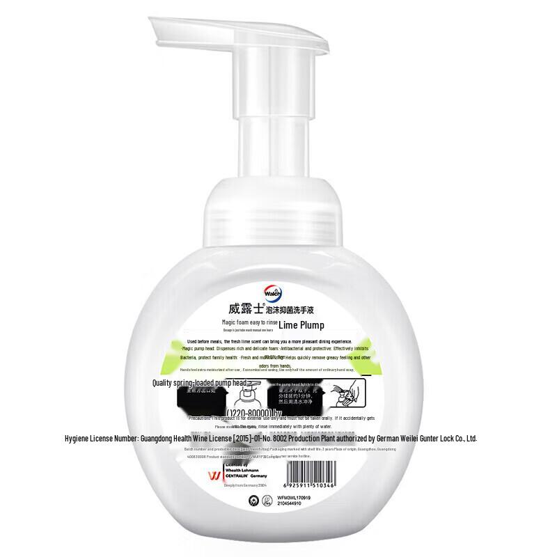 Walch Antibacterial Foaming Hand Soap - Lime