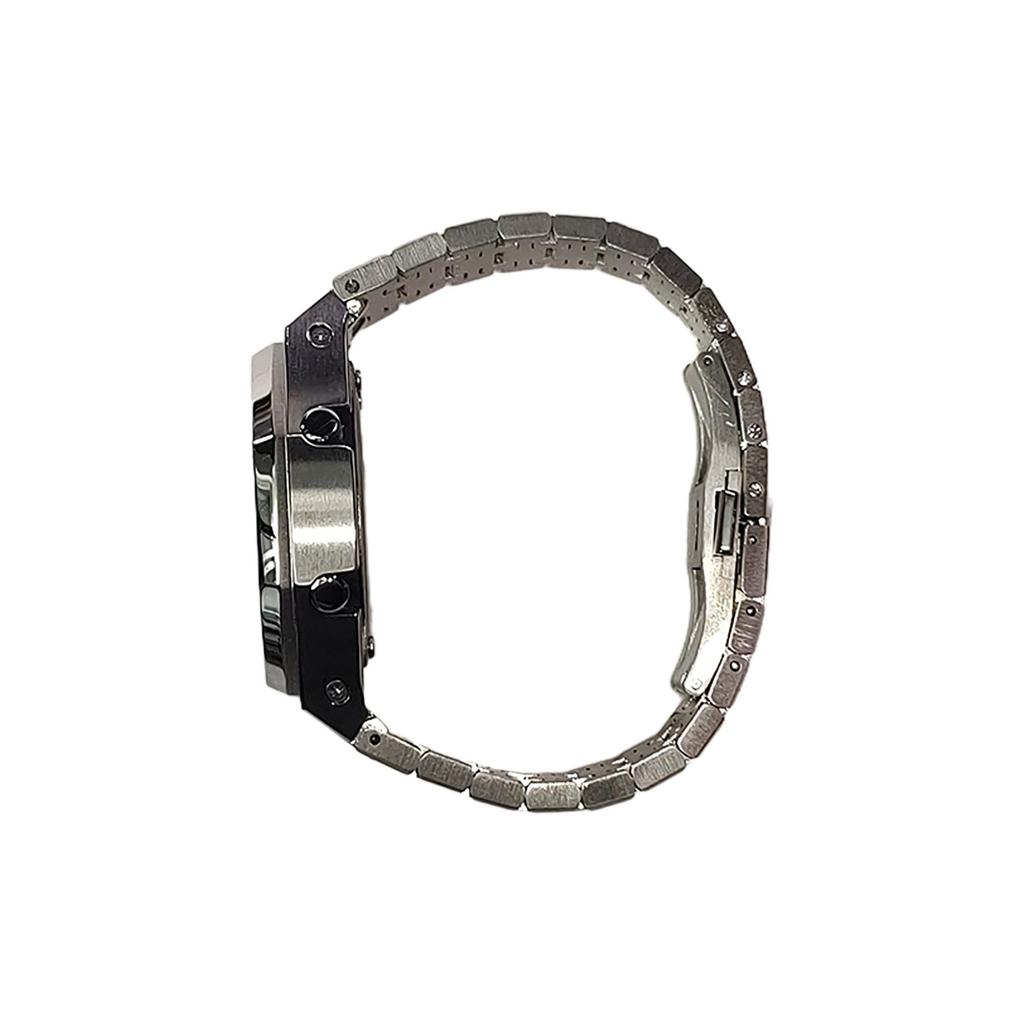 Casio Men Liquid Crystal,Analog Dual Display Series White Watch GA-2100FR-3A(Watch3--)