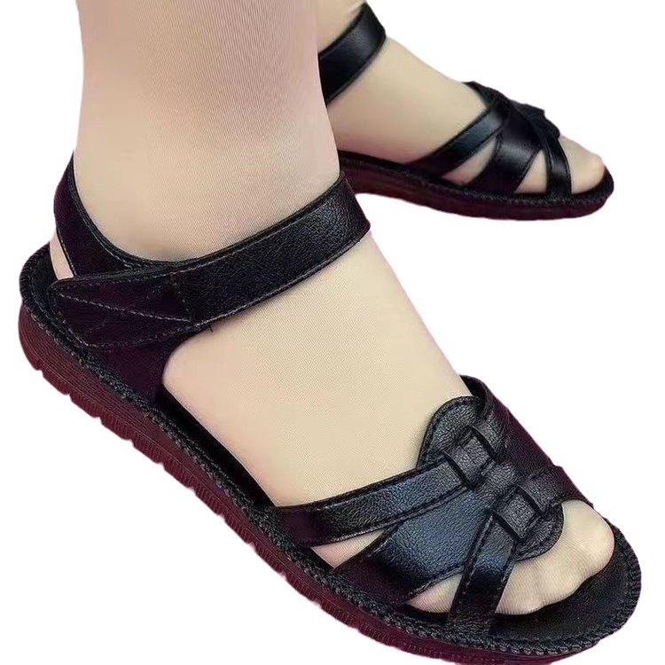 Summer new sandals women's comfortable soft-soled wear-resistant non-slip versatile shoes women's flat sandals