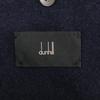 Dunhill [Good condition/domestic regular] TRAVEL cashmere blend flannel 2B tailored jacket Jacket 52 NavyUsed