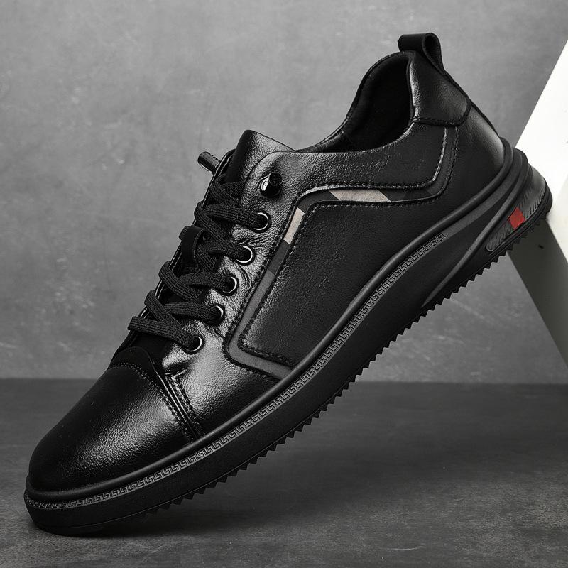 Youth board shoes sports casual leather shoes summer thin soft sole